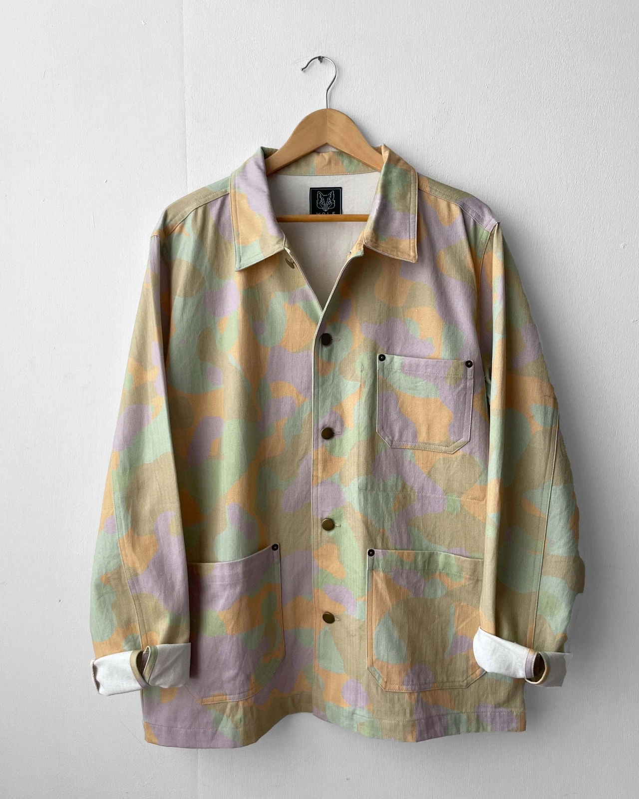 Jungle Pastel Chore Jacket Herringbone Camouflage - All Sizes
Opens in a new window or tab