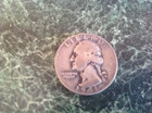 1941-D Washington Quarter (red/gray)