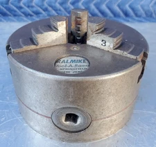 Ralmik 4.25" 3 Jaw Lathe Chuck Self Centering for Milling Machine  4.25 x 2.5"