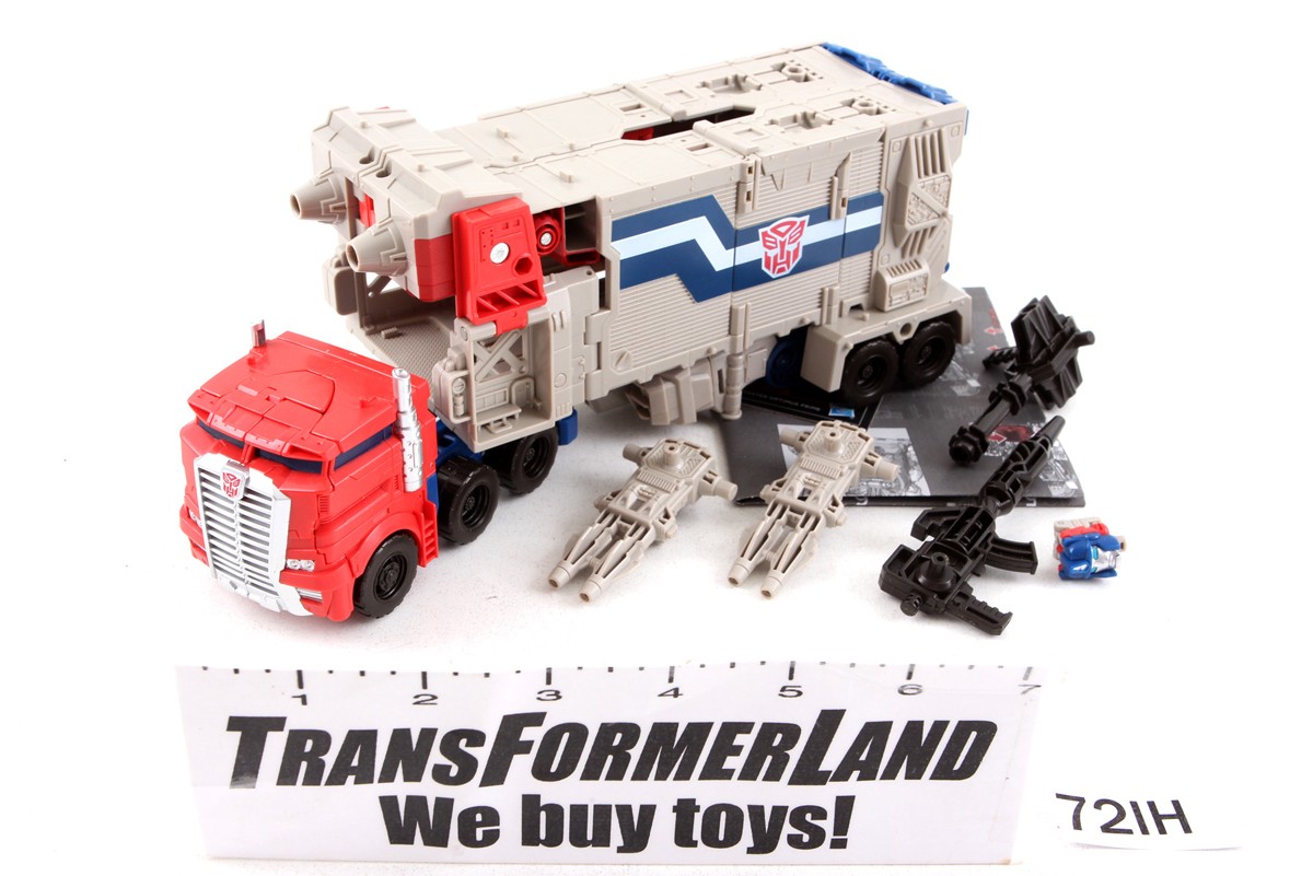 Powermaster Optimus Prime 100% Complete Leader Titans Return