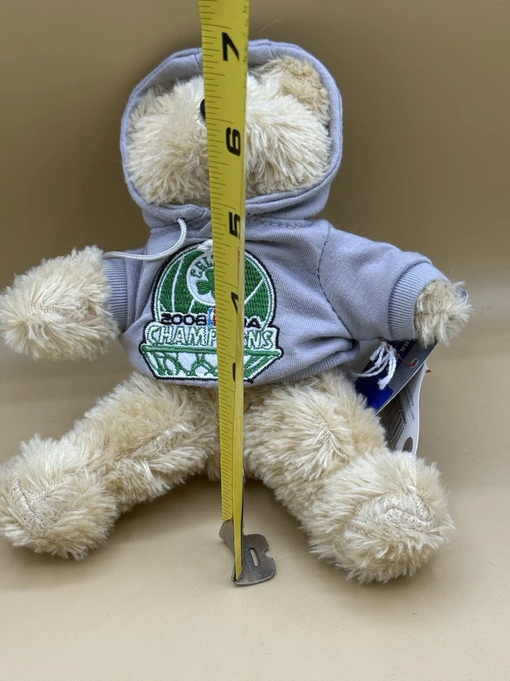 Boston Celtics NBA 2008 Champions oso de 8 pulgadas, coleccionables Forever nuevo con etiquetas Foto 3 de 4