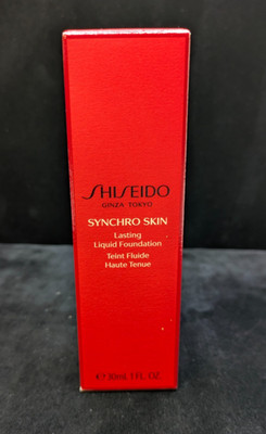 ORIGINAL FORMULA Shiseido Synchro Skin Lasting Foundation Neutral 2 NIB Rare