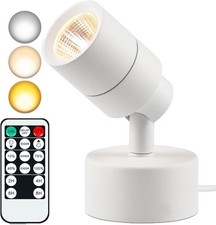 LED Spot Lights Indoor Uplighting with Timer, 3W Up Indoor Plant Spotlight, D...