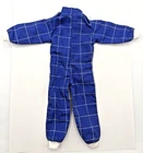 VTG GI Joe Ken Doll Blue Flight Suit Action Man Action Figure Blue Race Jumpsuit