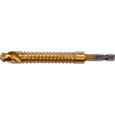FRÄSBOHRER 12,0MM 118° HSS 4241 TiN 58-62HRC 1/4'' HEX