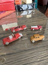 Vintage Tootsie Toy Firetrucks, Pre-War Diecast, Plus Auto.