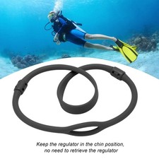 Regulator Holder Scuba Diving Silicone Regulator Necklace Holder Diving