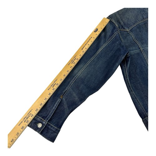 Double RL RRL Ralph Lauren Durango Selvedge Denim Trucker Chore Jacket Men’s XL - Bild 24 von 24