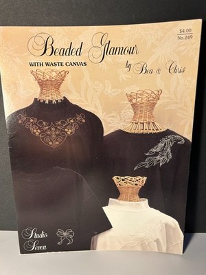 Beaded Glamour with Waste Canvas Studio Seven Bea & Chris Fiber Arts Pattern