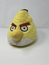 10" Angry Birds Chuck Yellow Bird Plush Stuffed Animals Toy 2010 Commonwealth