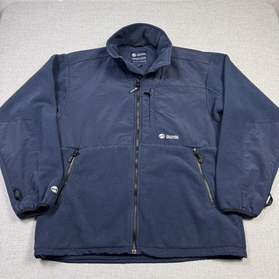 Quark Expeditions Jacket Mens 2XL Blue Fleece Windbreaker Lined