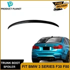 FIT BMW 3 SERIES F30 F80 M PERFORMANCE TYPE TRUNK BOOT SPOILER GLOSS BLACK 100