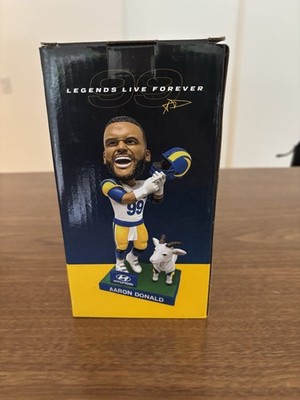 AARON DONALD フィギュア G.O.A.T. ボブルヘッド Aaron Donald GOAT Bobble Head #99 World Champion 2021￼ | eBay