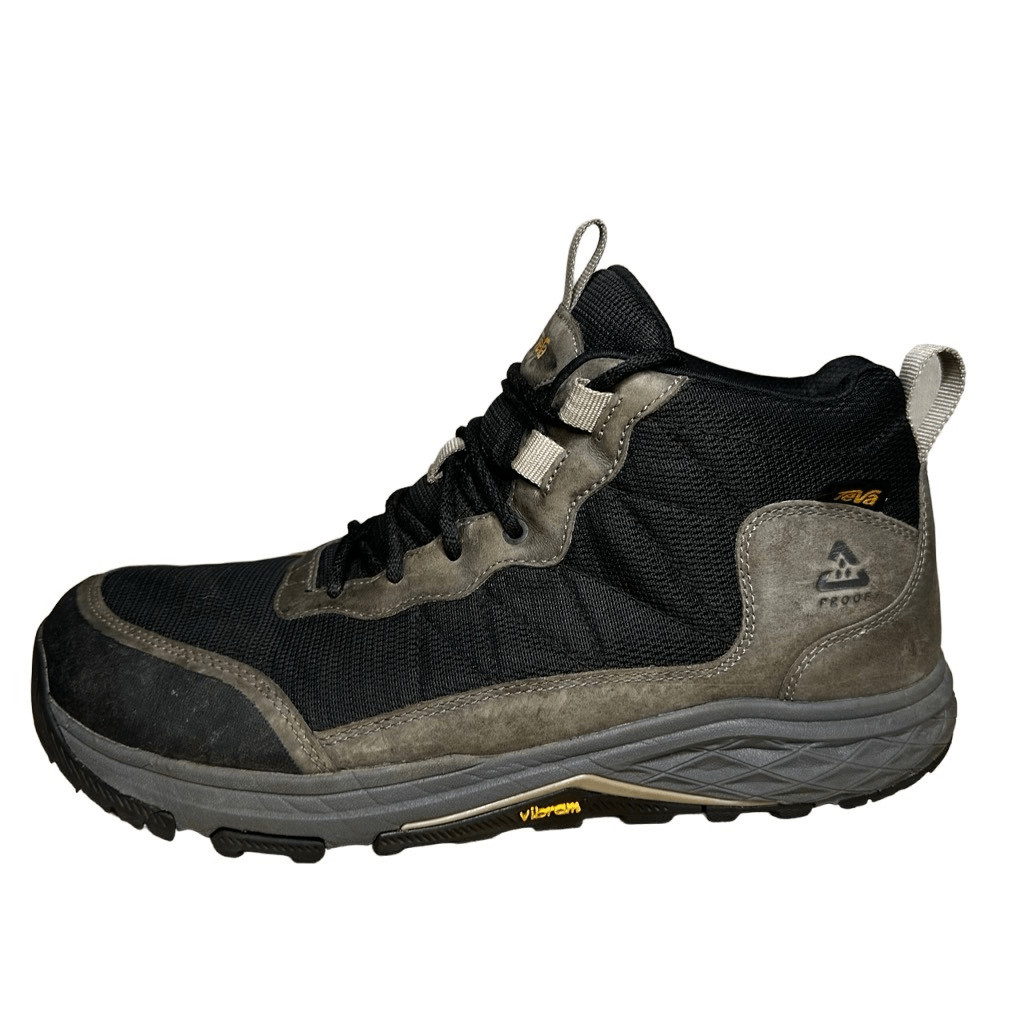 Teva Ridgeview Hiking Boot Black Vibram Waterproof Mens Size