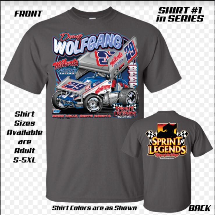 New Sprint Legends Gray Doug Wolfgang #29 Weikerts Livestock