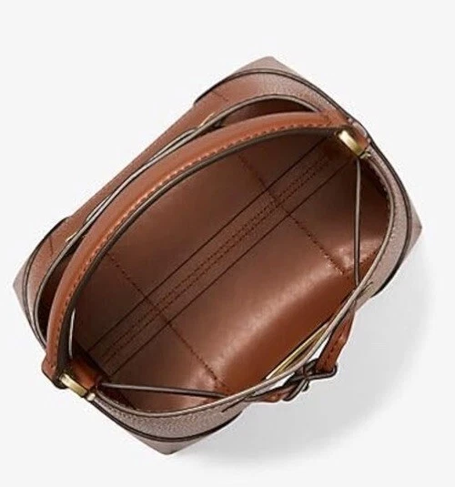 Nuovo Michael Kors Mercer piccolo cordino in pelle borsa a secchio bagaglio sacchetto polvere