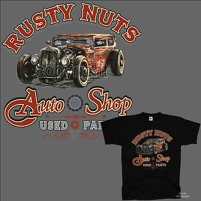 Hot Rod T-Shirt Auto Rockabilly Kustom Oldschool Speed Shop US-Car Garage *1177
