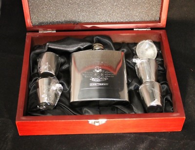 Irish Whiskey Jamerson Flachmann 6oz Chrom NEU GESCHENKSET
