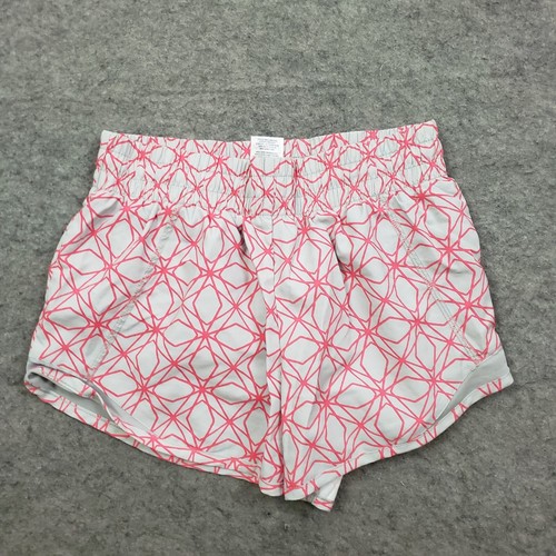 Athletic Works Shorts Girls XL Extra Large Gray Pink Workout Running Gym Kids