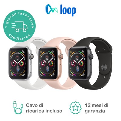 Apple Watch Serie 3 38mm nero C GPS Ricondizionato | RenovoTECH