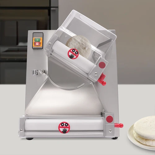 Commercial 4-16" Electric Pizza Dough Roller Sheeter Pastry Press Making Machine - Afbeelding 4 van 18