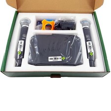 GLXD4 BETA58A UHF 640-690MHz Professional Wireless Microphone System 2 Mics NEW