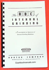 How to do Internal Grinding Handbook Manual Norton's ABCs 0888