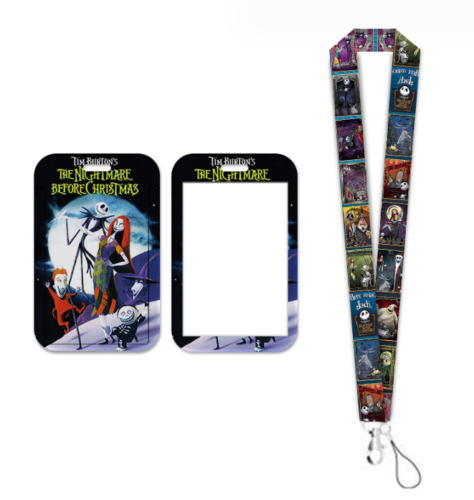5 sets Nightmare Before Christmas ID Holder Badge Bus Business Card DIY Badge - Picture 1 of 1