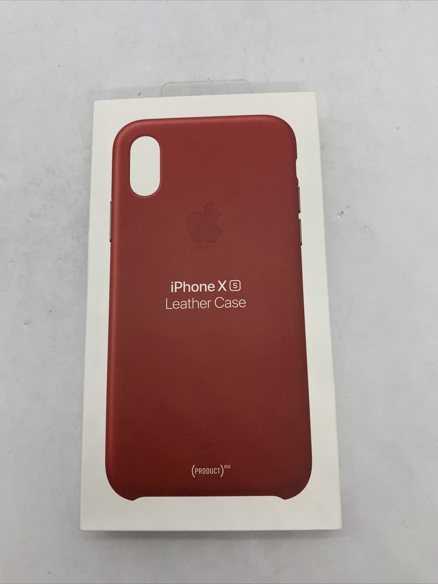 Official Genuine Apple iPhone X / XS Leather Case Product Official Genuine Apple iPhone X / XS Leather Case Product