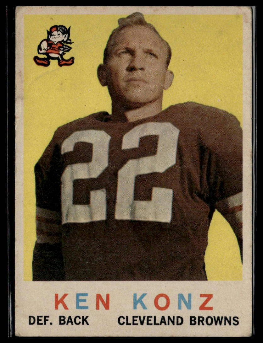 カン★カン 1959 Topps #54 Ken Konz | eBay