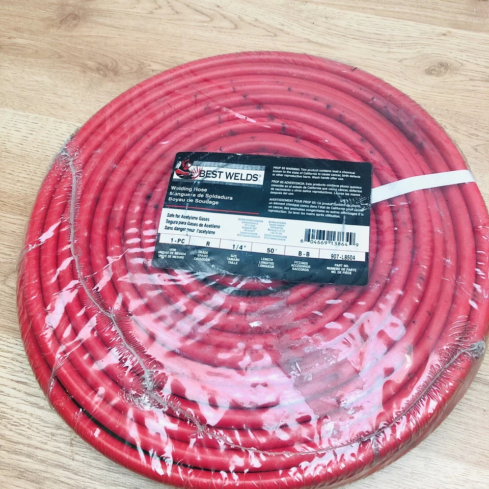 TWIN WELDING HOSE 907-LB504 1/4" 50 FT   -B-B - Image 4 of 4