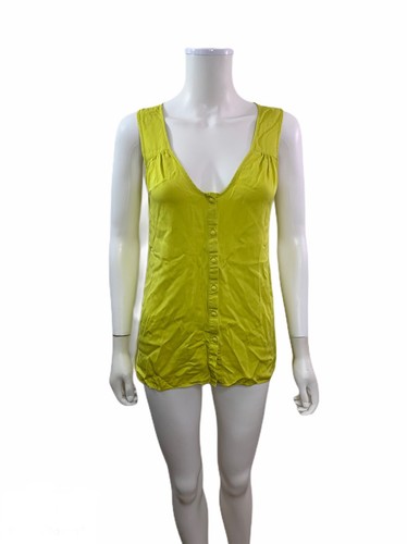 Annie Griffin Women’s Size XS Sleeveless V Neck Button Down Blouse