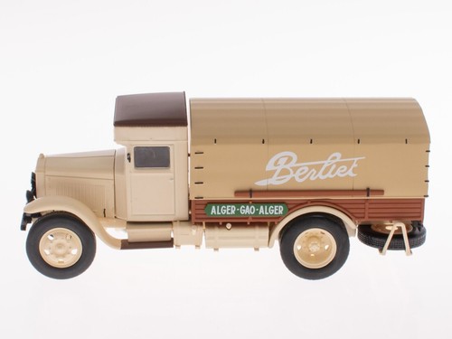 IXO - BERLIET GVL 28 Diesel 4x2 trasportatore di teloniALGER-GAO-ALGER 1932 -... - Foto 4 di 6