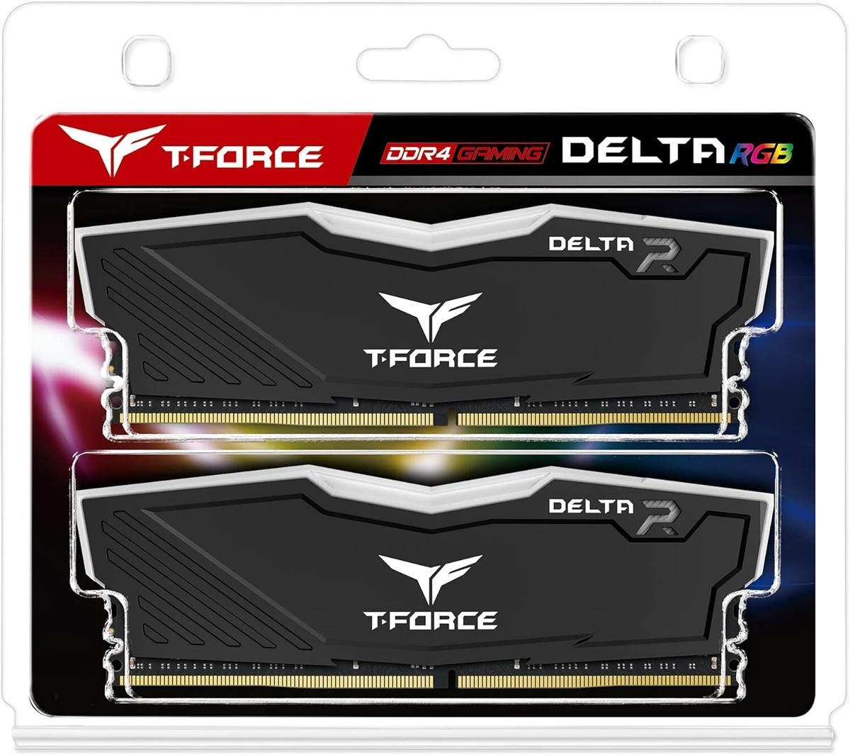 Team T-Force Delta RGB 32GB (2 x 16GB) PC RAM DDR4 3600 (PC4 28800
