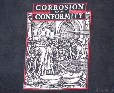 Corrosion Of Conformity Vintage T Shirt 1992 Blind Tour Dance Of 