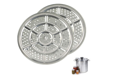 Pressure Canner Cooker Rack Compatible Presto All American Durable Thick 2 Pack