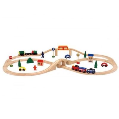 viga wooden train set