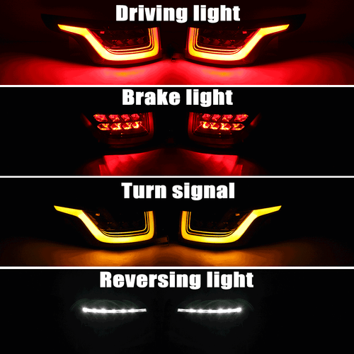 2x Dynamic LED Rear Tail Light Brake Lamps For Land Range Rover Sport L494 14-20 - Picture 3 of 12