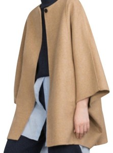 zara camel cape