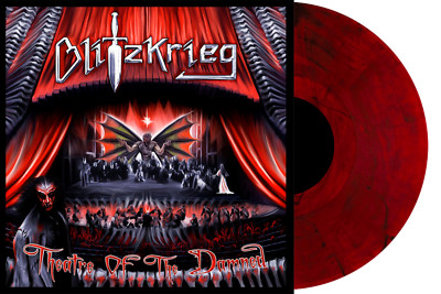 BLITZKRIEG   Theatre of the Damned (LIM.100 MARBLE RED VINYL*NWOBHM*BRIAN ROSS)
