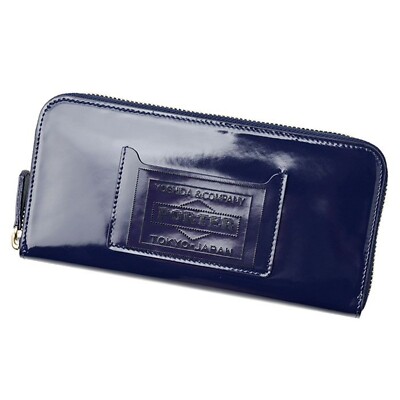 (ASK availability First) PORTER / GLASS LEATHER WALLET  LONG WALLET from Japan  