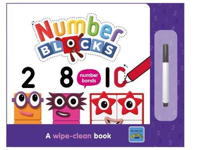 Numberblocks Numberblocks Number Bonds: A Wipe-Clean Bo (Board Book) (UK IMPORT)