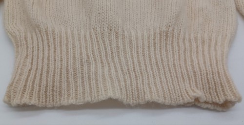 Vintage hunters Run Pure Wool Sweater Shetland Size Large, Cream. D2022 - Picture 9 of 16