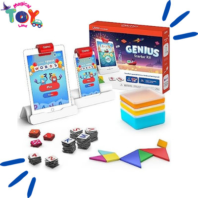 Starter Kit for iPad & iPhone - 5 STEM Games for Kids Ages 6-10, Creativity