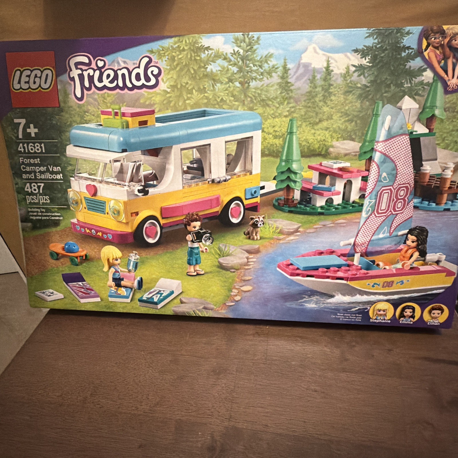 Lego Friends Forest Camper Van and Sailboat Building Set - Brand New  (9259857) thumbnail 2