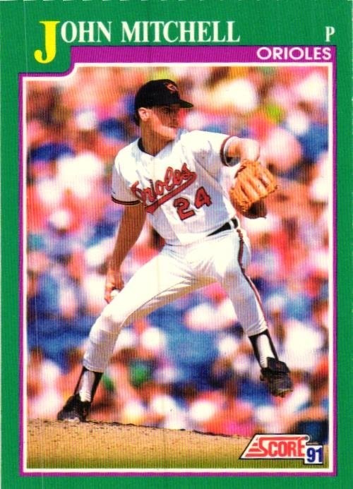 1991 Score - John Mitchell #569