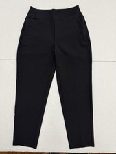 Athleta Brooklyn Black Ankle Pants Women's Size 4 Regular Stretch Workwear