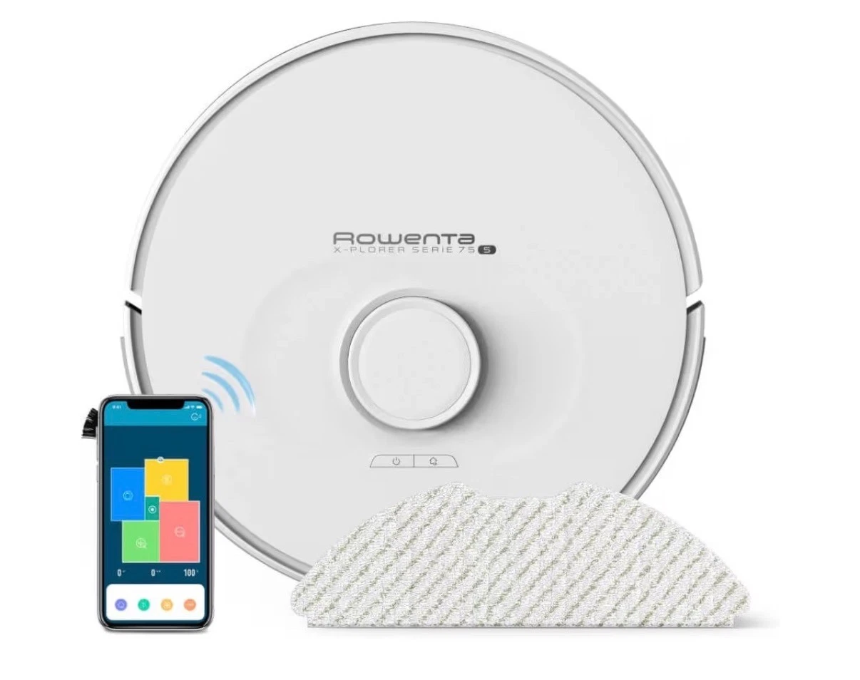 Rowenta X-PLORER Series 75 S RR8577WH Robot Vacuum Cleaner