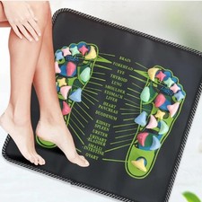 Foot Massage Pad Pebble Acupoint Massager Mat Relaxation Stress Relief Foot Care