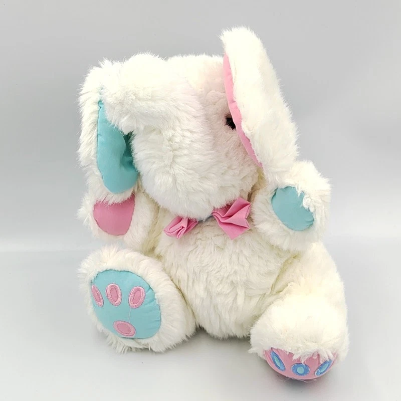 Éléphant En Peluche Vintage - Doudou Rétro Pour Chambre D'enfant - Occasion